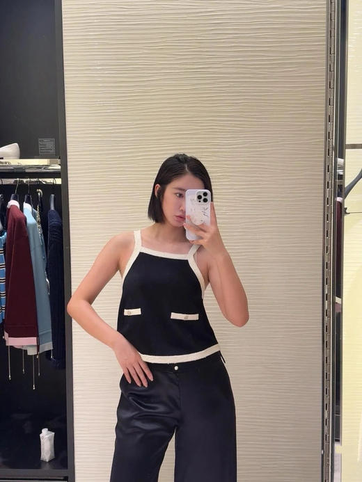 香奈儿25春夏新款手工坊系列拼色吊带（TM） 商品图4