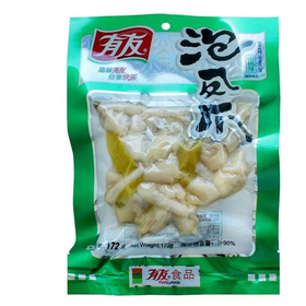 有友山椒泡凤爪172g  22199522
