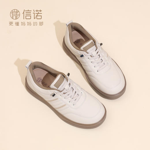 真皮休闲皮鞋舒适软底商务通勤单鞋中年爸爸鞋子2025新款秋季5Q6537-15T 商品图2