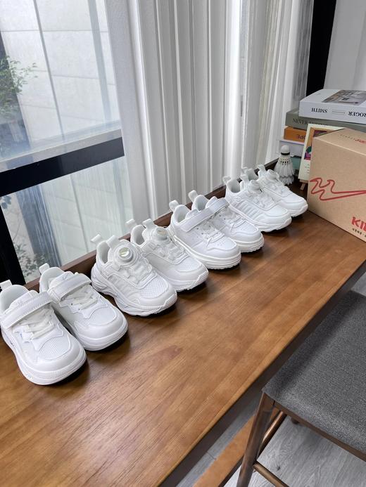 开学季必须单品！正！双星儿童小白鞋合集  25Y08103- 商品图0