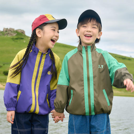棉花堂挡风防雨防脏户外元气童装外套——FA52029 商品图4