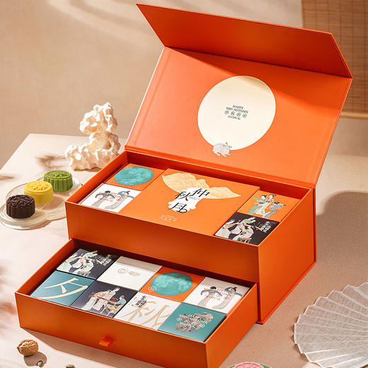 雅觅-秋水长天·仲秋月 月饼礼盒【产地直发】 商品图2