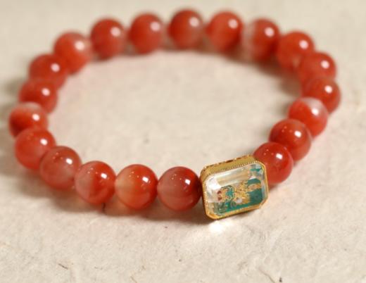 开门红·喜运来 ZP珠宝南红耳环/手串/戒指/文玩 红红火火又一年 商品图0