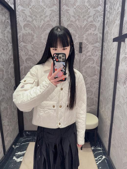 Monc* 25Fw早秋新款 菱形绗缝夹棉短款棉服小外套（ZY*MM） 商品图3
