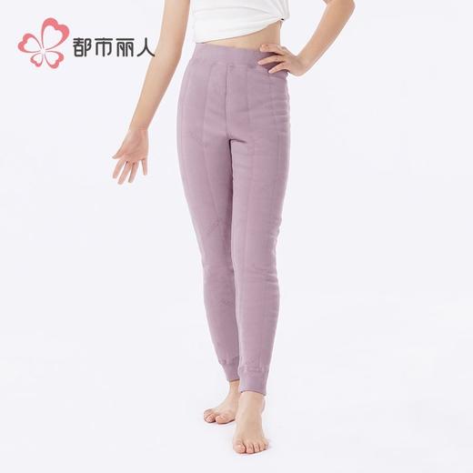都市丽人打底裤女童保暖裤双面磨毛多层打底裤厚九分裤童裤JLH4A3 商品图1