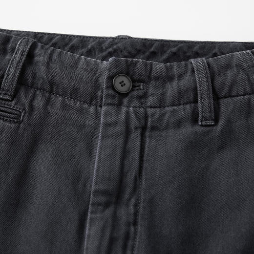 ROMI STUDIO“复古丹宁”棉麻混纺酵洗竹节肌理感牛仔裤 RWCSXD1966 商品图2