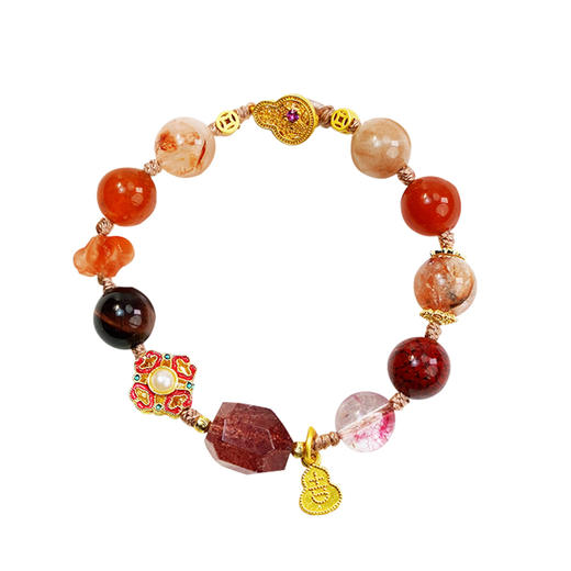 【普陀山】五行全能多宝-火 | 火炽 · 鸿运宝串  七月初一师傅手工款 商品图4