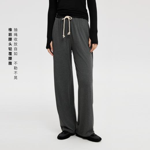 oneup垂坠柔软弹力抽绳休闲裤 商品图1