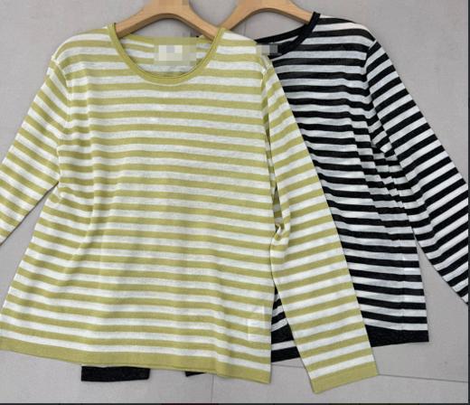 【门店同款】ENJOY秋季条纹防晒针织 164194681 商品图0