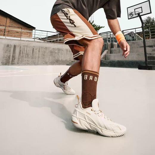 李宁反伍45男子篮球鞋2024新款减震轻量高回弹低帮运动鞋ABFU049-3 商品图3