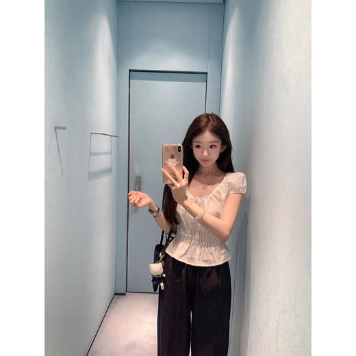 金蘑菇菇 fifi的少女时代 / 招牌法式top 自然系少女感 商品图4