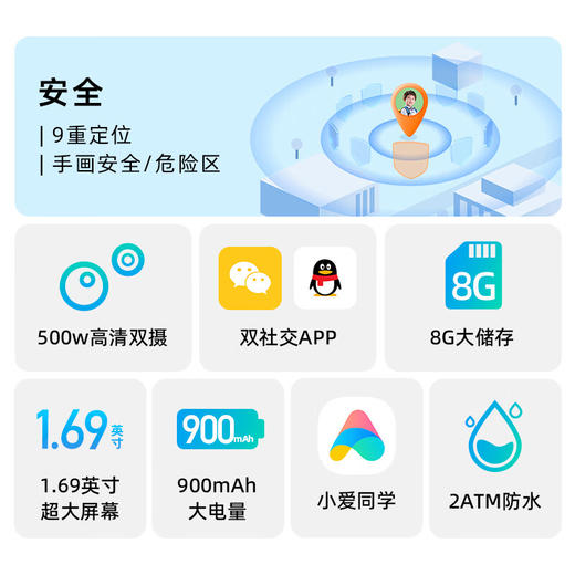 小寻儿童电话手表YES3Pro 商品图1