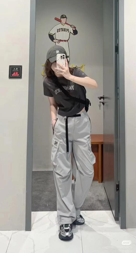 D082125秋季户外爬山防水腰带冲锋裤男女直筒休闲工装长裤 商品图5