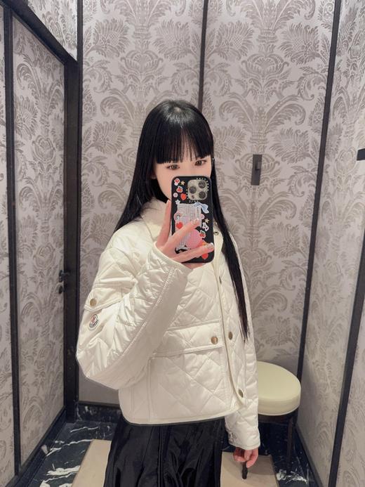 Monc* 25Fw早秋新款 菱形绗缝夹棉短款棉服小外套（ZY*MM） 商品图4