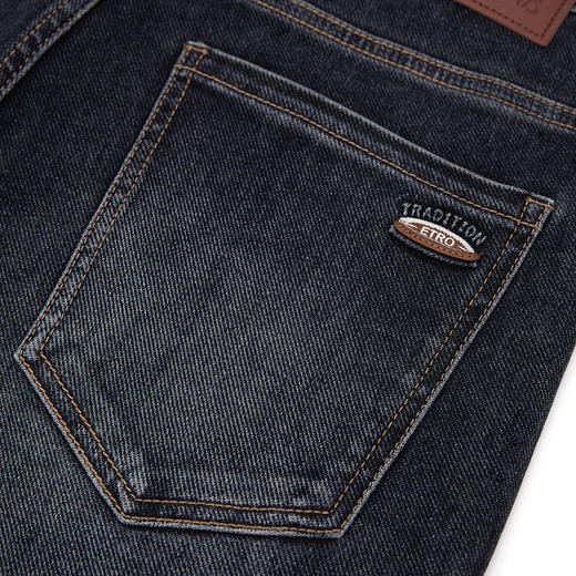 【新品上新】HX 春秋季水洗小直筒牛仔长裤Y201530001101 商品图12