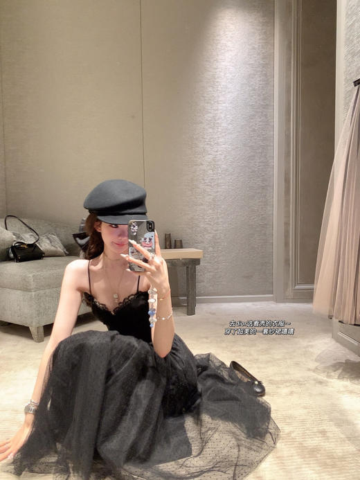 金蘑菇菇  拜占庭 / 香香外套黑花胸衣纱裙 商品图4