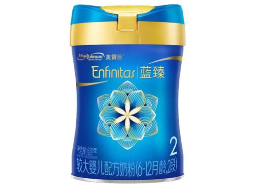 美赞臣蓝臻2段婴幼儿配方粉 6-12个月 820g 商品图0