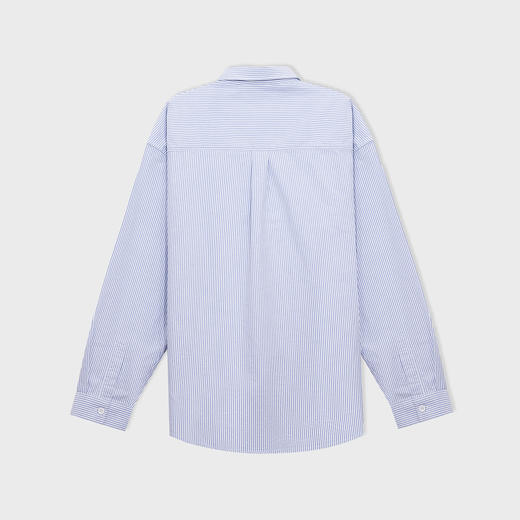 【新品上新】HX 春秋季翻领长袖衬衫纯棉S103533135101 商品图6