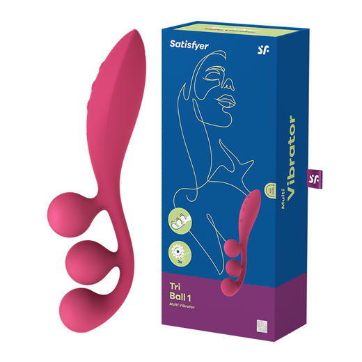 Satisfyer Tri Ball 1 小香球1代多功能震动棒 女用多功能震动棒 商品图0