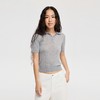 oneup羊毛针织短袖Polo 商品缩略图2