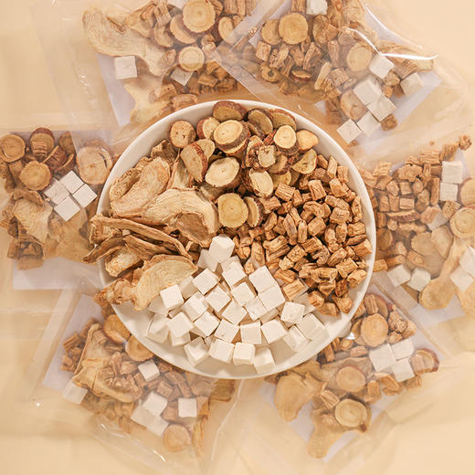 【古法传承❗️黄芽汤原方配比】配料表超干净，真材实料，放心喝，滋补常备！甄选茯苓甘草党参干姜25克代茶饮代用茶 商品图5