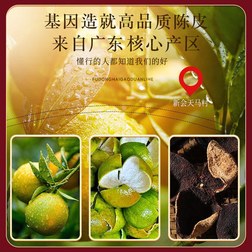 福东海 福东海陈皮15年110g礼盒（红色礼盒） 商品图5