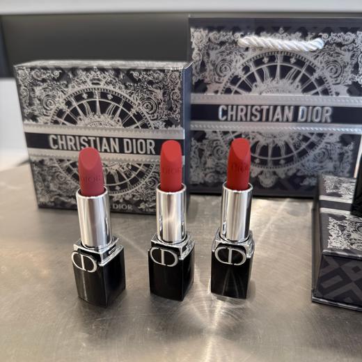 G394迪AO 蓝金口红小样三件套 商品图0