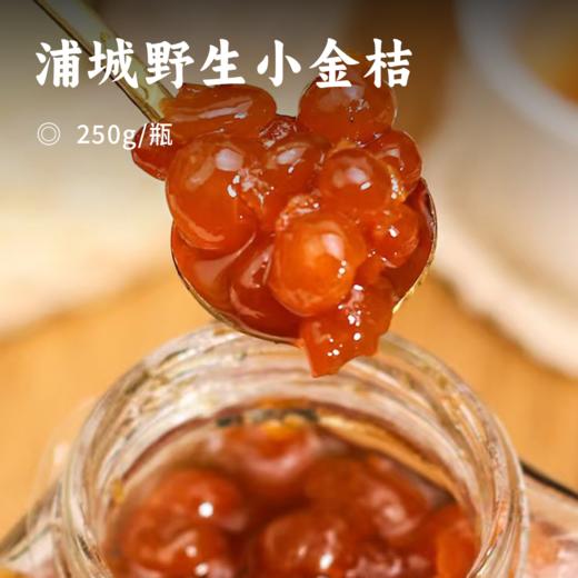 浦城野生小金桔 | 选用野生金桔 长于武夷深山 自然生长无污染 新鲜采摘腌制 2160小时腌渍 纯手工制作 配料干净 柑橘香+淡雅花香 商品图0