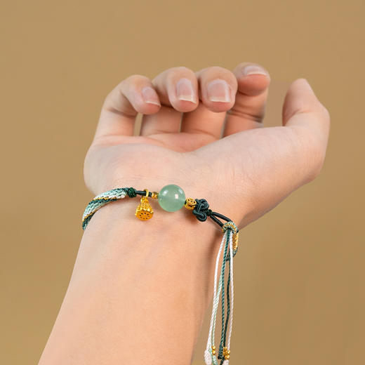 【普陀山】五行单珠-木 |  木生 · 智慧缘 师傅手工绳编手串 商品图3