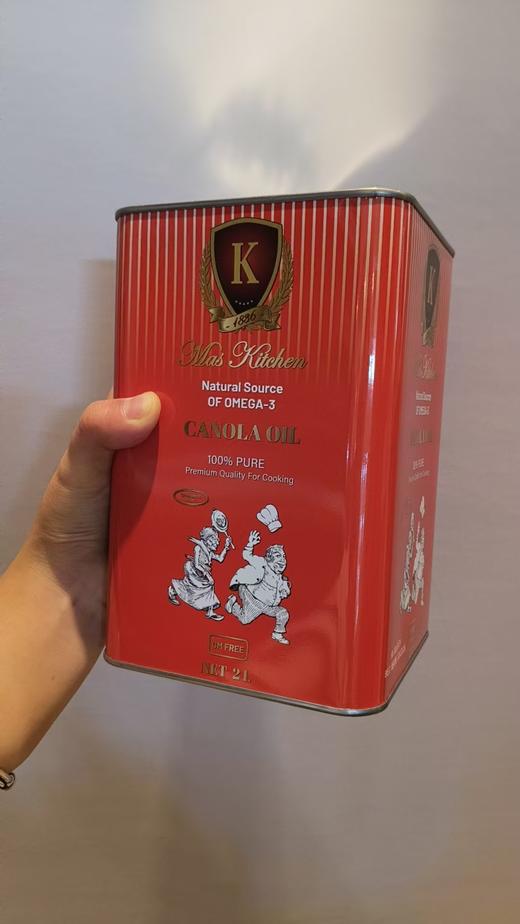 【澳洲】芥花籽油2L铁桶 商品图1