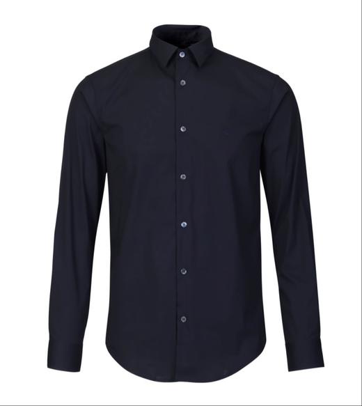 Emporio Armani 男士经典百搭弹棉刺绣飞鹰logo休闲衬衣12281 商品图0