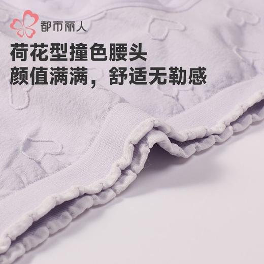 都市丽人内裤女士锦氨内裤女士平角内裤女内裤一体美臀内裤LKH5U1 商品图4