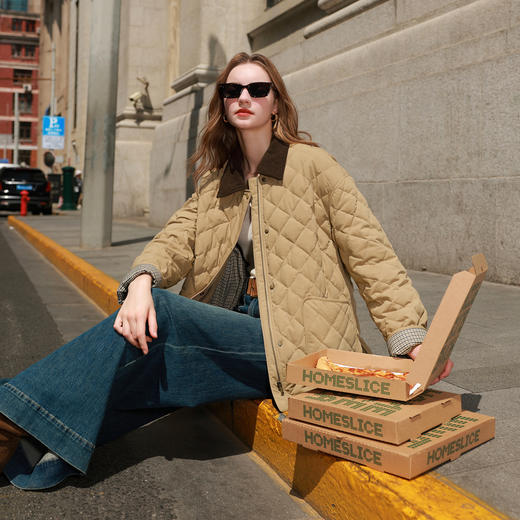 【90白鹅绒】三彩2025冬季新款轻薄宽松羽绒服鹅绒服保暖M 商品图2