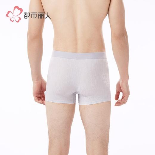 都市丽人内裤男士内裤锦纶内裤明筋平角内裤男内裤FKHC51 商品图3