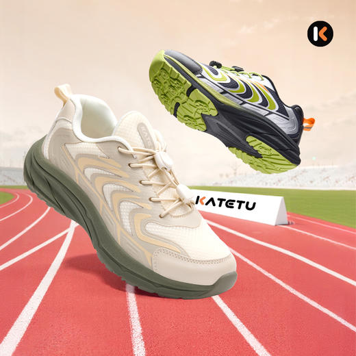 卡特兔儿童运动鞋男童2025秋季新品女童鞋子防滑耐磨中大童跑步鞋 商品图3