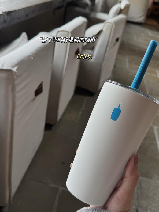 蓝瓶子随行杯吸管杯082103 商品图1