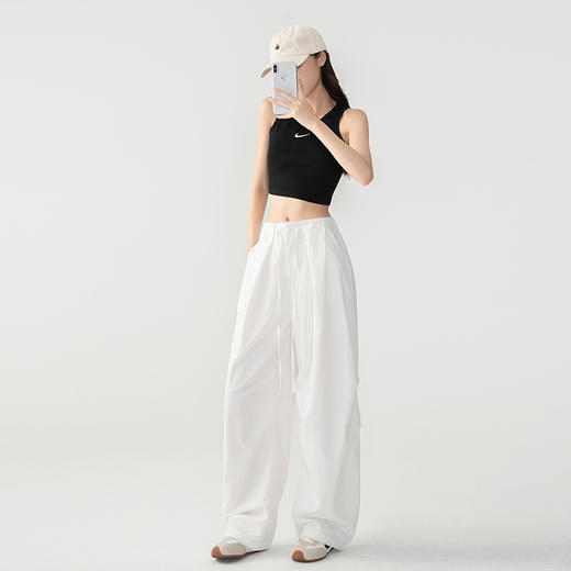 伊泺杉 美式复古剪刀裤 轻薄柔软 显高显瘦 3色可选 商品图2