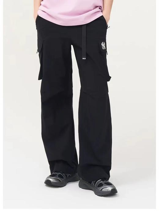 D082125秋季户外爬山防水腰带冲锋裤男女直筒休闲工装长裤 商品图7