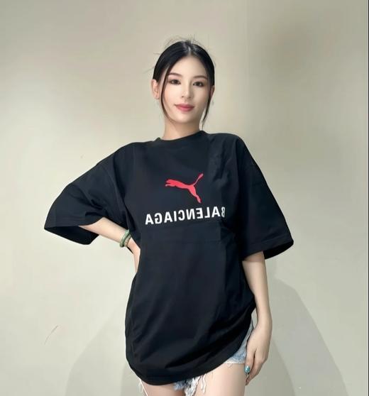 巴黎世家25ss彪马联名字母印花T恤（DY） 商品图7