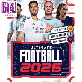 【中商原版】终极足球2026 Ultimate Football 2026 英文原版 Scholastic Inc 梦之队 喜爱球员和教练信息图表
