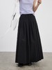 步履不停/5B43143C/宽松黑色九分褶皱裙裤 商品缩略图0