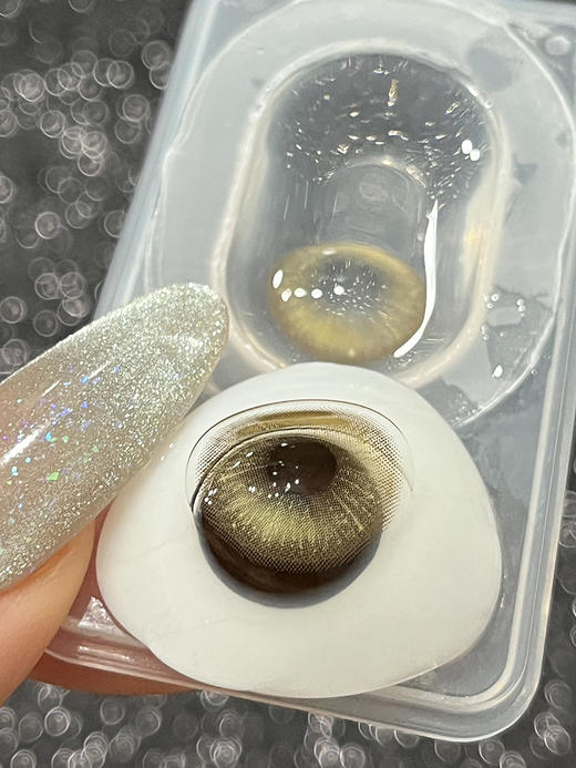 mookieee 须弥光沙 半年抛 两片 14.2mm 参考着色 13.7mm 基弧 8.5 含水 40% 新锐国货 商品图3