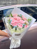 【粉色物语】（2款可选）粉色玫瑰混搭花束 商品缩略图0