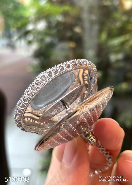 玻璃种佛公吊坠。99999【5190308】 商品图3