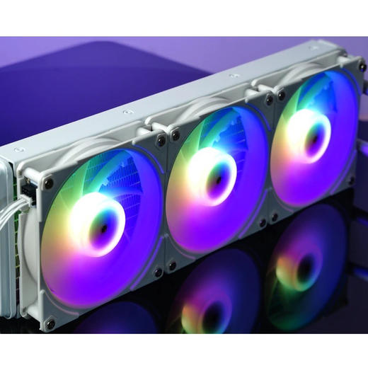 乔思伯ZF120W三联包积木风扇 ARGB神光同步机箱风扇/散热风扇 商品图1