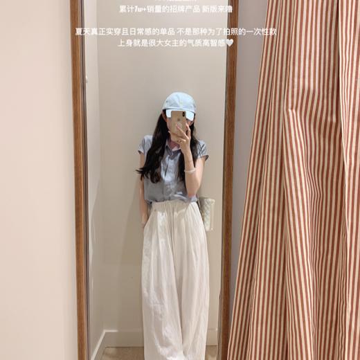 金蘑菇菇  灵动职场 夏日空气裤 / 自带肌理感 亲肤人棉 商品图2