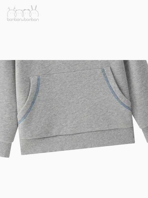 星链绣花连帽卫衣 商品图4