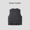 ROMI STUDIO“轻盈锁温”波兰95白鹅绒轻薄保暖羽绒马甲RWCAW86110 商品缩略图1