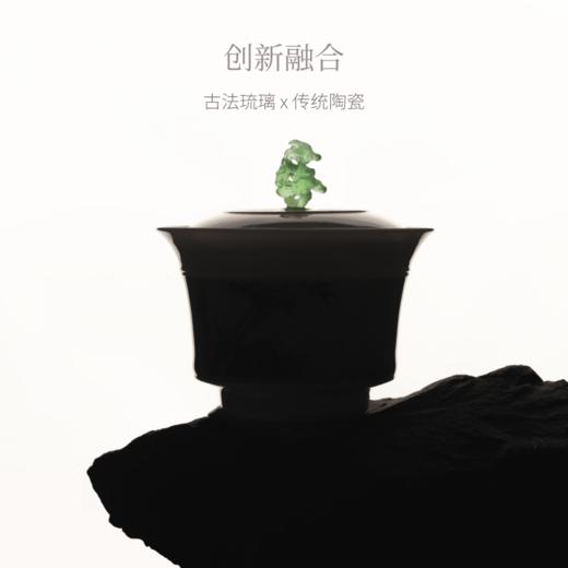 缶庐近墨·玉瓷茶具套盒，吴山有美X西泠印社X吴昌硕纪念馆联袂出品【G】 商品图3