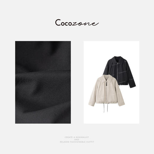 COCO ZONE 刘一一 "气球风衣"超时髦巴恩风翻领外套 CD2A1971 商品图2